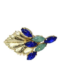 ORNAMAAS - Mariaena Leaf Blue Ring