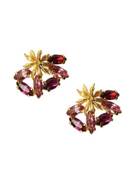 ORNAMAAS - Star Anise Rossetta Pink Earrings