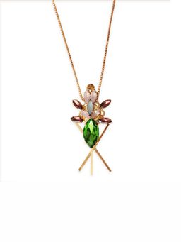 ORNAMAAS - Craba Pacific Ocean Multicolor Pendent With Chain