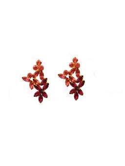 ORNAMAAS - Inflorence Pink Earrings