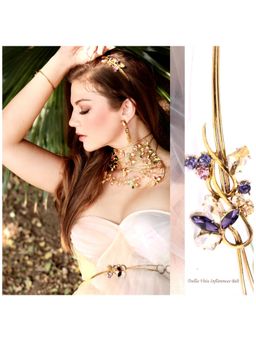 ORNAMAAS - Inflorescence Flower Vine Multicolour Waist Chain