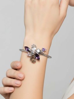 Nam Jewels - Inflorescence Flower Vinifera Bracelet (Silver)
