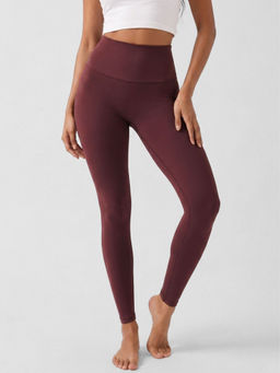 Chelvet - Burgundy Highwaisted Tights