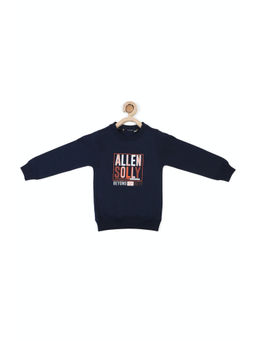 Allen Solly Junior - Boys Navy Graphic Sweatshirt