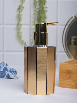 Voncasa - Stylish Soap Dispenser - 380Ml, Golden