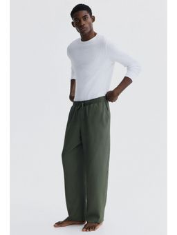 H&M - Men Green Relaxed Fit Lyocell Pyjamas