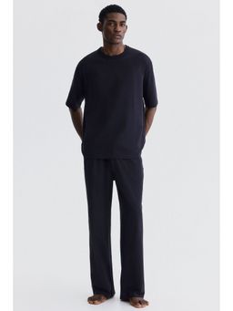 H&M - Men Blue Jersey Pyjamas with T-Shirt