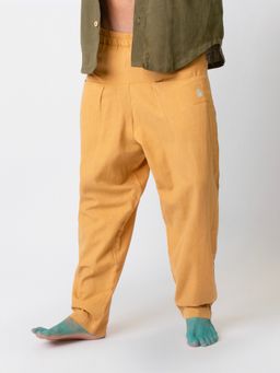 phuhar's - Mati Mustard Casual Outing Pants