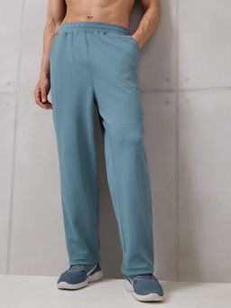Technosport - Men Blue Solid Trackpant