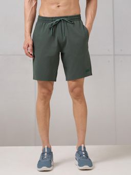 Technosport - Men Green Solid Shorts
