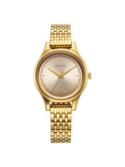 Titan - Women Karishma Workwear 2024 Cream Dial Casual Watch (2679YM02) (M)