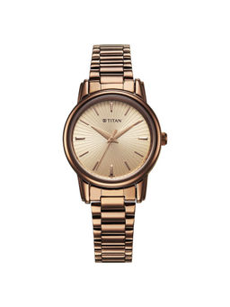 Titan - Women Karishma Workwear 2024 Gold Dial Casual Watch (2760QM01) (M)