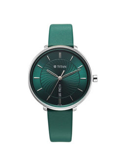 Titan - Women Neo 10 Green Dial Casual Watch (2763SL02) (M)