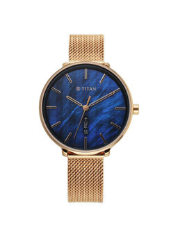 Titan - Women Neo 10 Blue Dial Casual Watch (2763WM01) (M)