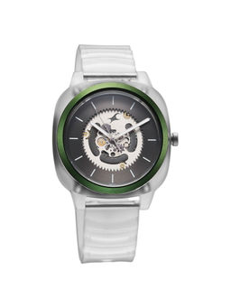 Fastrack - Unisex Bare Silver Dial Casual Watch (3312PP04) (M)