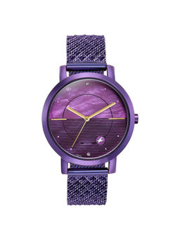 Fastrack - Women Style Up 4 Purple Dial Casual Watch (6284QM02) (M)