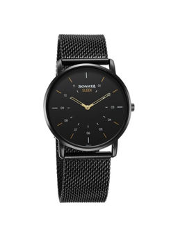 Sonata - Men Sleek 6.0 Black Dial Casual Watch (7152NM02) (M)