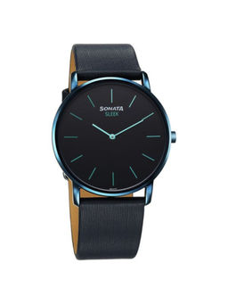 Sonata - Men Sleek 6.0 Blue Dial Casual Watch (7152QL01) (M)