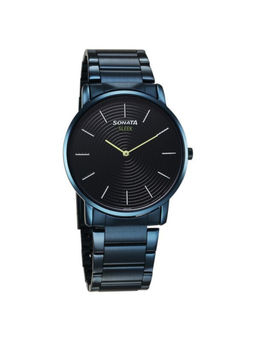 Sonata - Men Sleek 6.0 Blue Dial Casual Watch (7152QM01) (M)