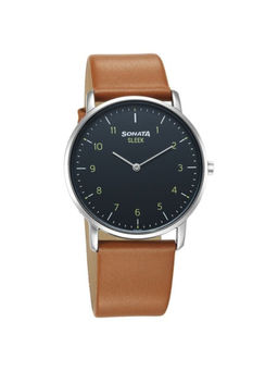 Sonata - Men Sleek 6.0 Black Dial Casual Watch (7152SL01) (M)