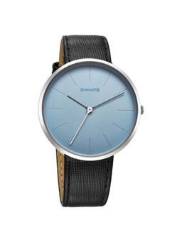 Sonata - Men Ascent Blue Dial Casual Watch (77152SL03) (M)