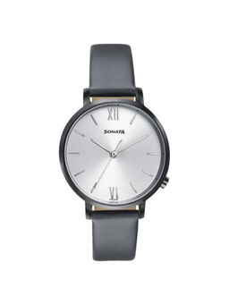 Sonata - Women Elegant Essentials Grey Dial Casual Watch (87045NL01W) (M)