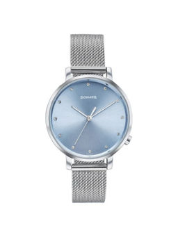 Sonata - Women Elegant Essentials Blue Dial Casual Watch (87045SM01W) (M)