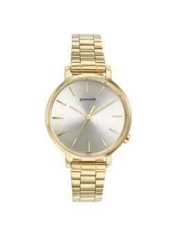 Sonata - Women Elegant Essentials Silver Dial Casual Watch (87045YM01W) (M)