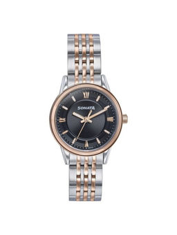 Sonata - Women Festive Collection Black Dial Casual Watch (87076KM02) (M)