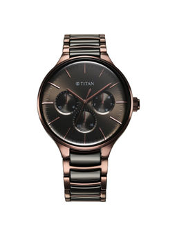 Titan - Men Ceramic Fusion 2.0 PPT Black Dial Casual Watch (90148KD05) (M)
