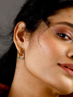 Boldiful - Women Tangled Rainbow Drop Earrings