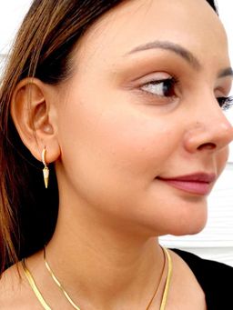 Boldiful - Women Spike Charm Drop Earrings