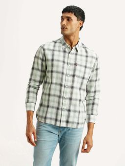 Levi's - Multi-Color Linen Full Sleeves Collar Neck Shirt