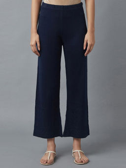 Elleven - Eleven Navy Winter Fashion Palazzo