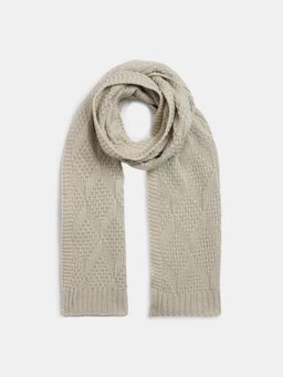Jack & Jones - Beige Knitted Scarf