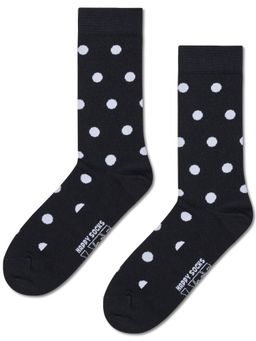 Happy Socks - Lite Dot Sock Black