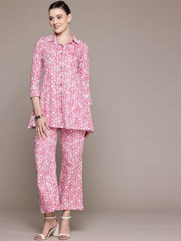 Readiprint - A Line Style Pink Co-Ord (Set of 2)