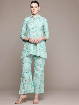 Readiprint - A Line Style Green Co-Ord (Set of 2)