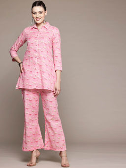 Readiprint - A Line Style Pink Co-Ord (Set of 2)