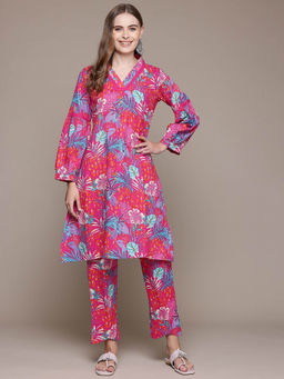 Readiprint - A Line Style Magenta Co-Ord (Set of 2)