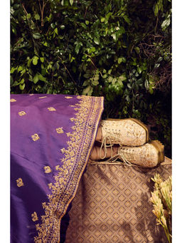 Anaar - Gold Kaleera Drop Wedge Sneakers