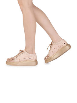 Anaar - Rose Gold Main Squeeze Classic Sneakers