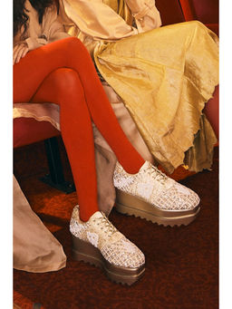 Anaar - Gold Shehzaadi Wedge Sneakers