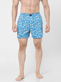Jack & Jones - Blue Printed Boxers