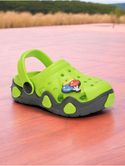 Lil Lollipop - Balloon Applique Anti-Slip Clogs - Green