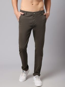 Cantabil - Men Olive Trousers