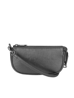 The House Of Ganges - Baby Sling Vegan Leather Handbag Grey