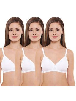 Bodycare - Pack of 3 Seamless Cup Bra In White Colour