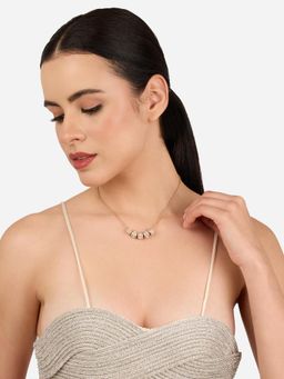 Zaveri Pearls - Multicolor Enamelled Beads Austrian Diamonds Necklace-Zpfk22294