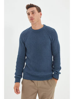 Trendyol - Man Blue Sweater
